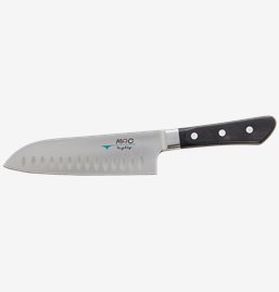 MAC Japansk kockkniv / Santoku med luftspalt 17 cm
