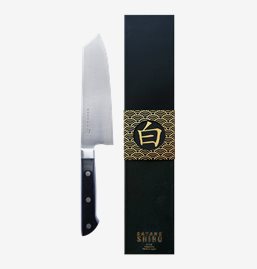 Satake Shiro Bunka Santoku, 17 cm