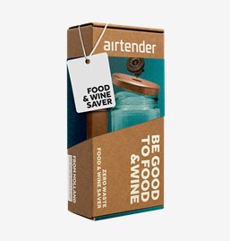 Airtender vakuumförslutare mat och vin giftbox